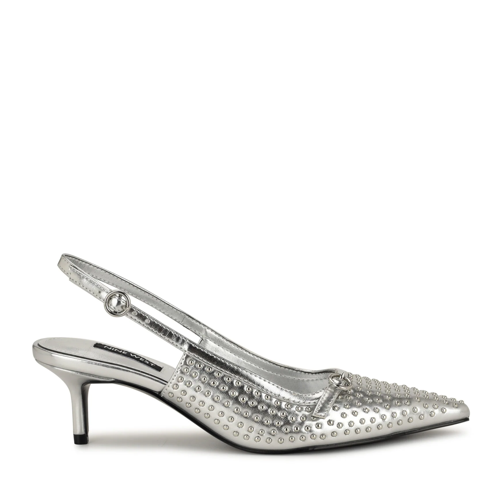 Ashleah Kitten Heel Slingback Pumps