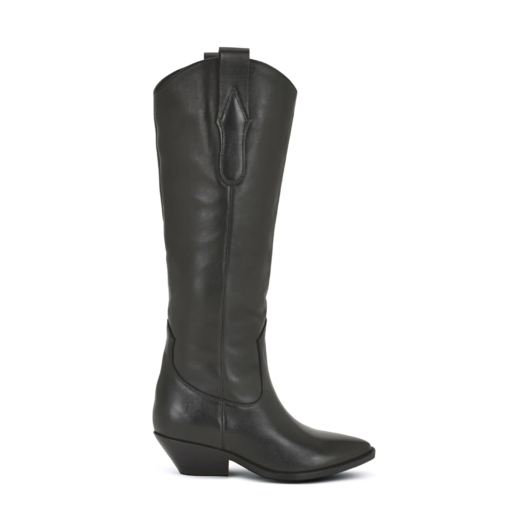 Asken Leather Western Boots