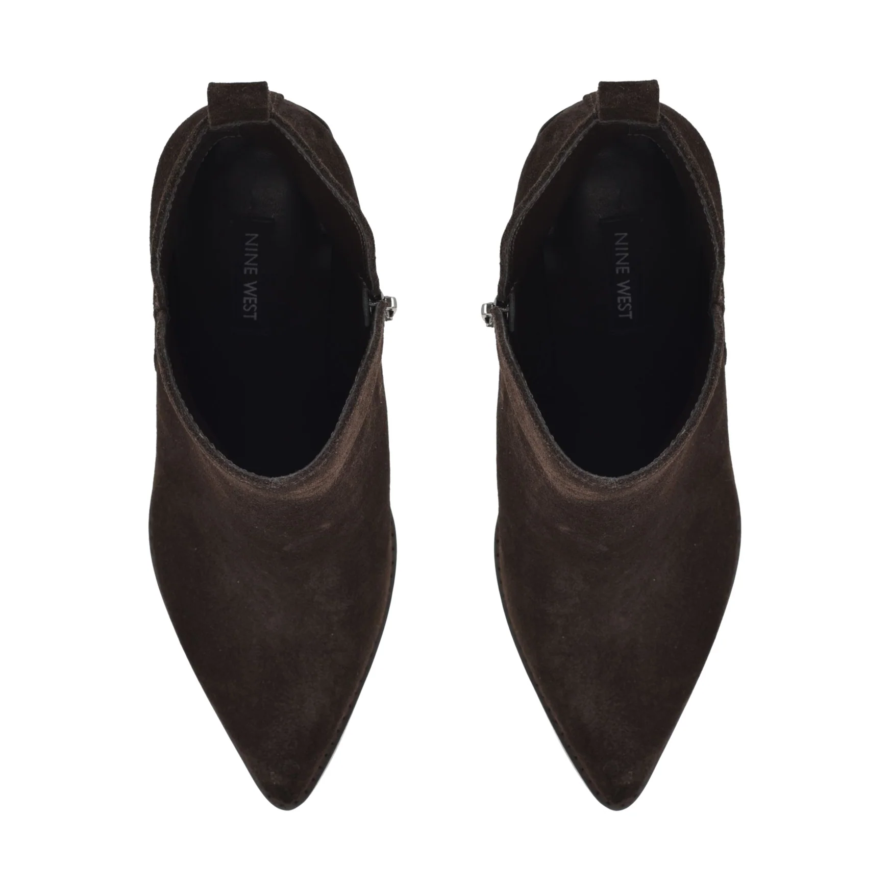Birds Block Heel Leather Booties - Image 5