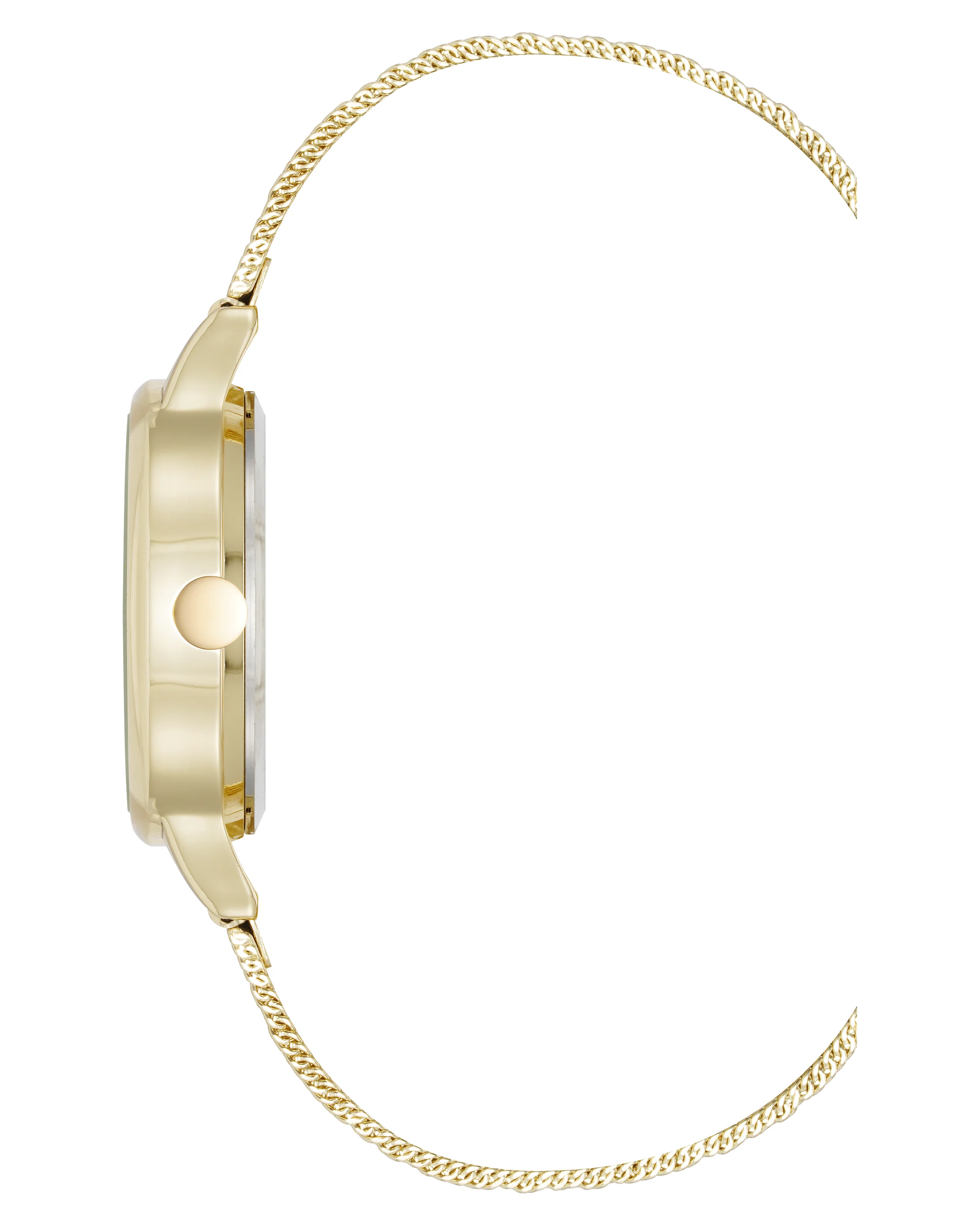 Crystal Accented Dial Mesh Watch - Image 3
