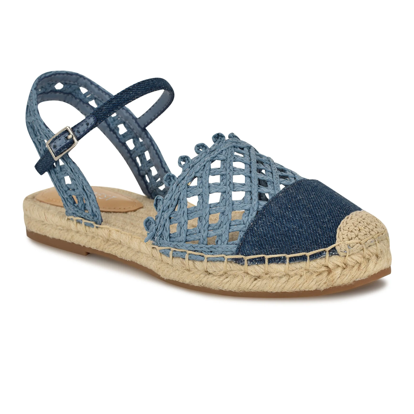 Darby Cap Toe Espadrille Flats - Image 2