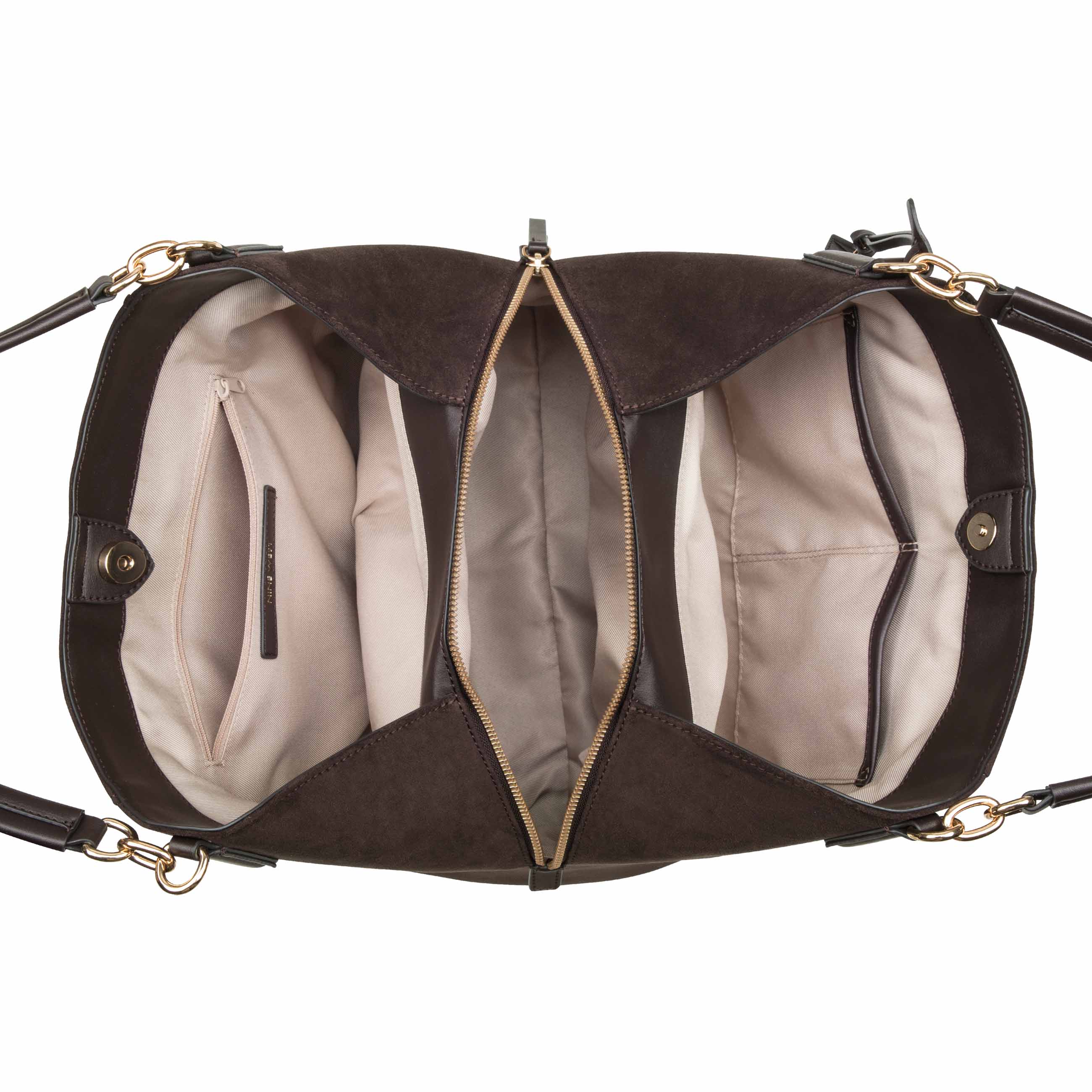 Deacon Large Triple Compartment Shoulder Bag - Image 4