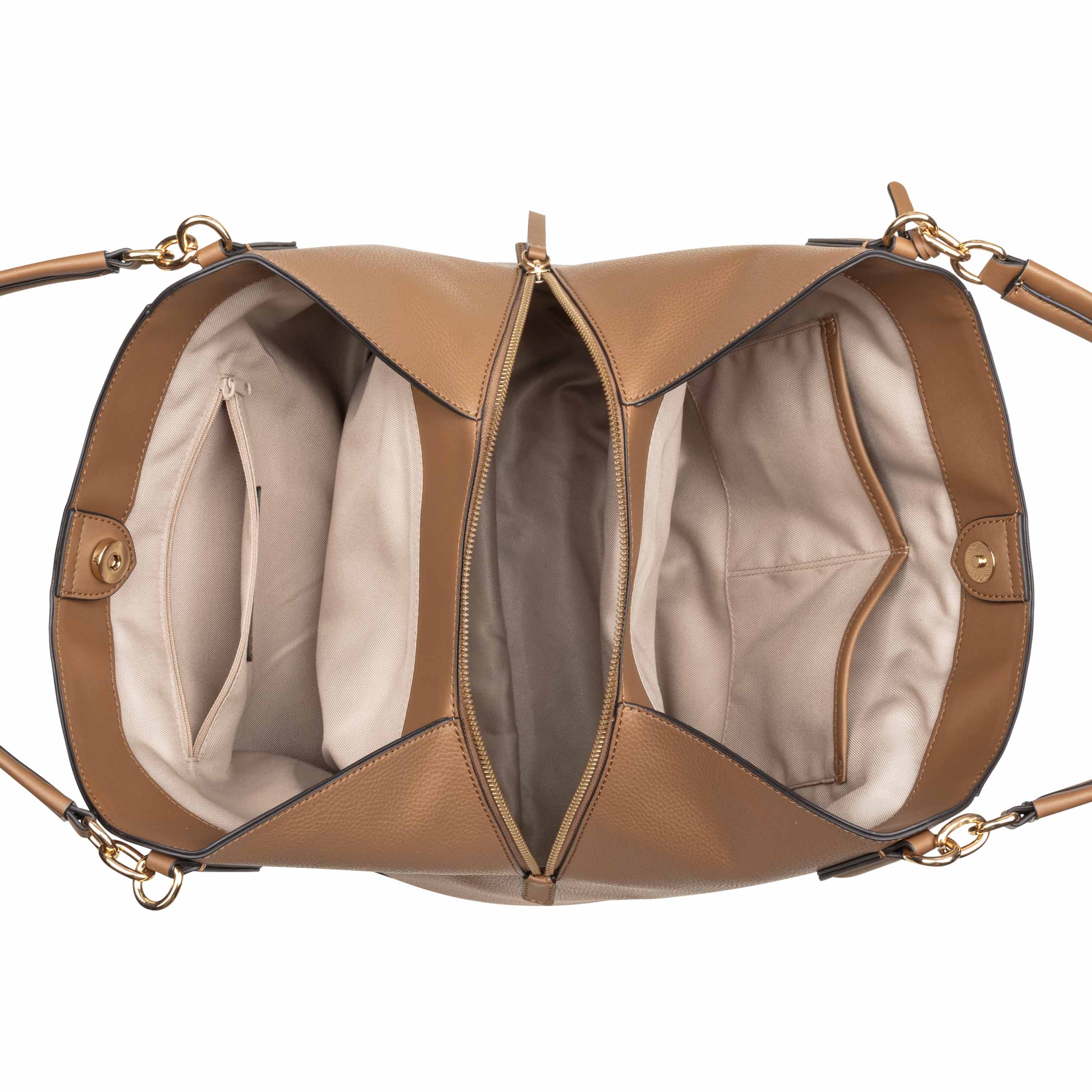 Deacon Large Triple Compartment Shoulder Bag - Image 4
