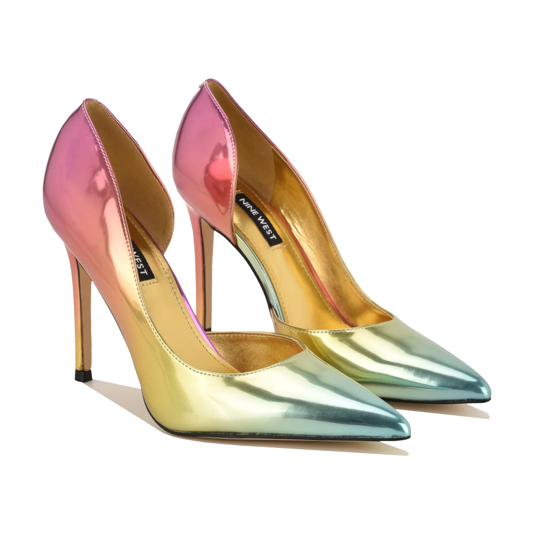 Folowe d'Orsay Pointy Toe Pumps - Image 2