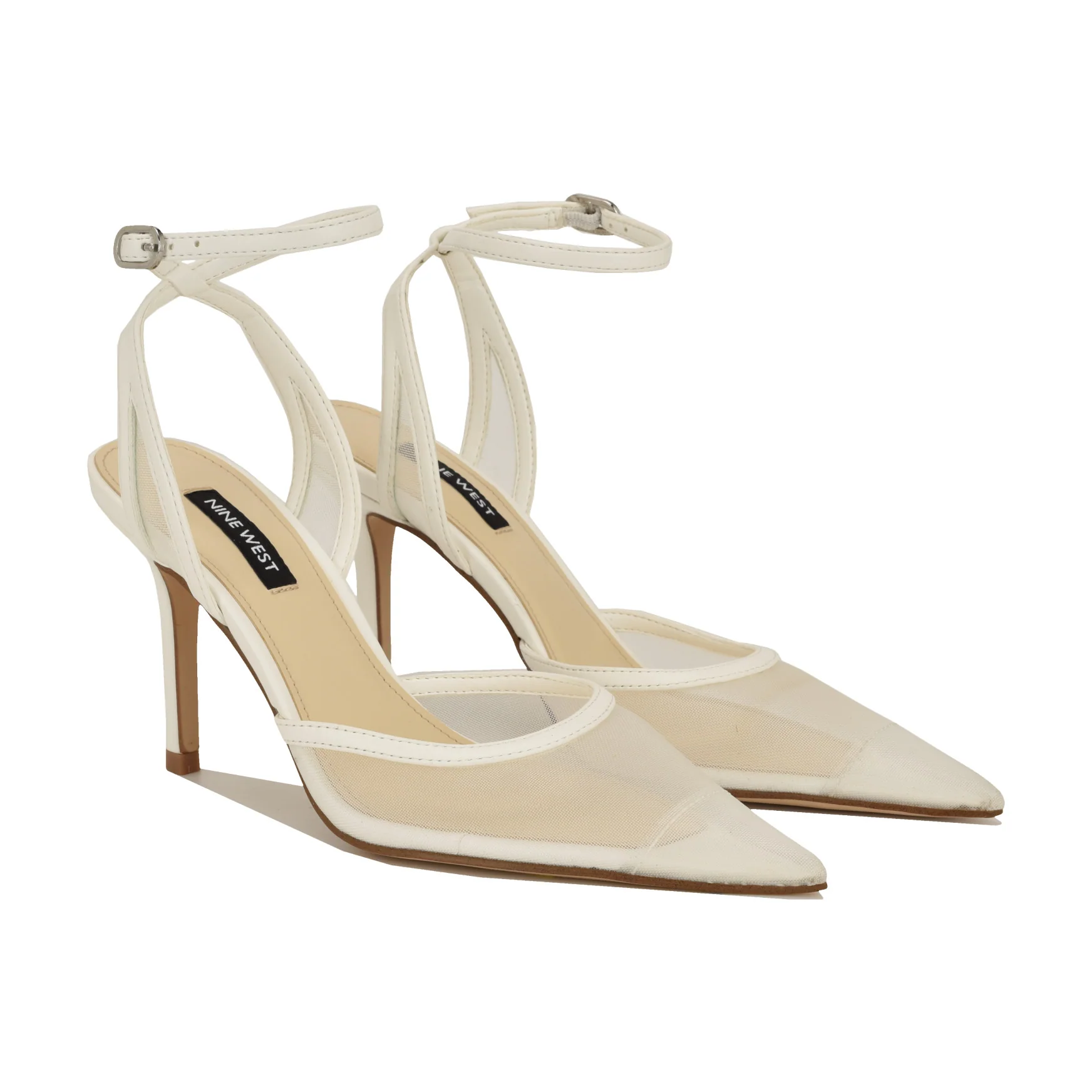 Gullia Mesh Ankle Strap Pumps - Image 2