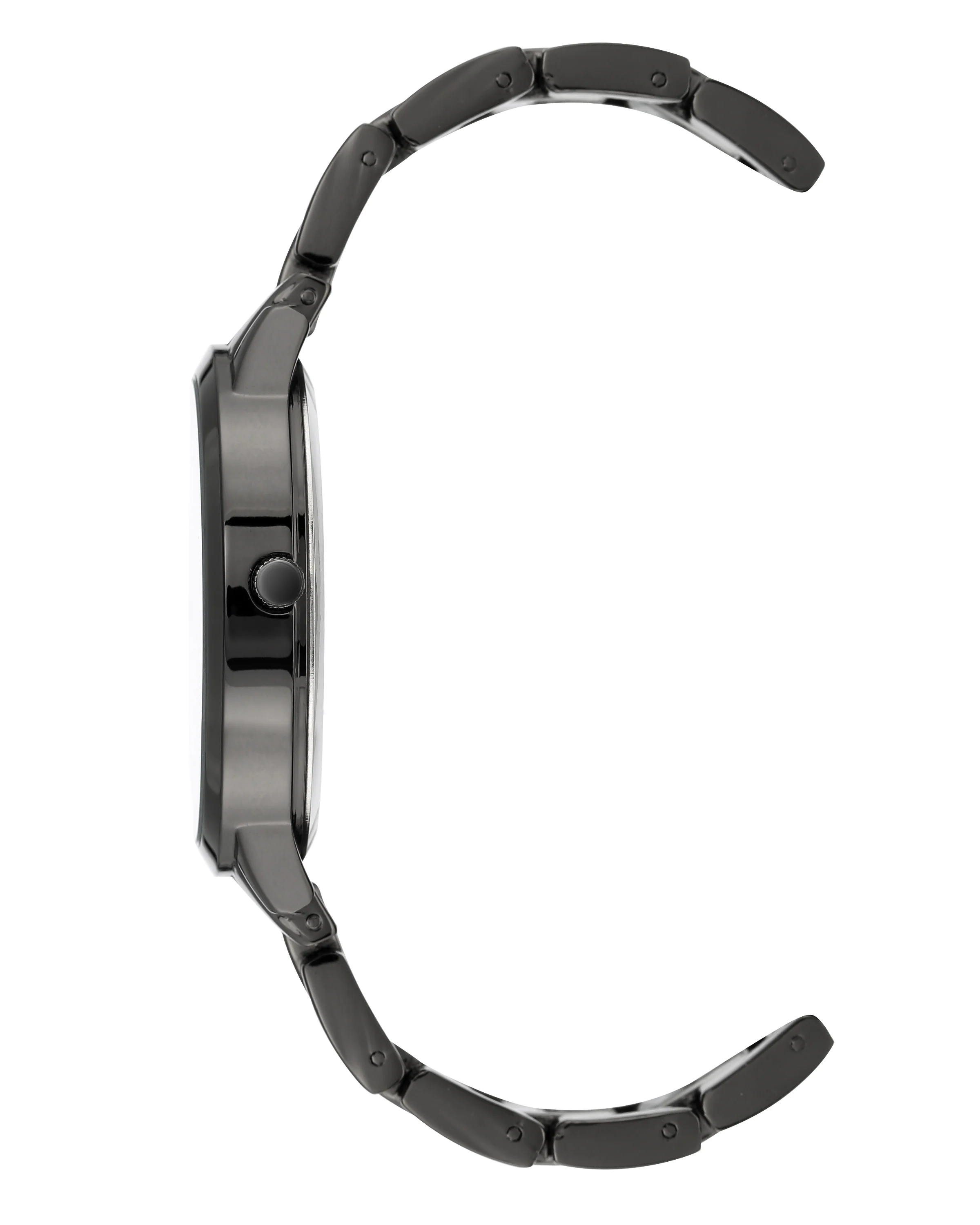 Gunmetal Bracelet Watch - Image 2