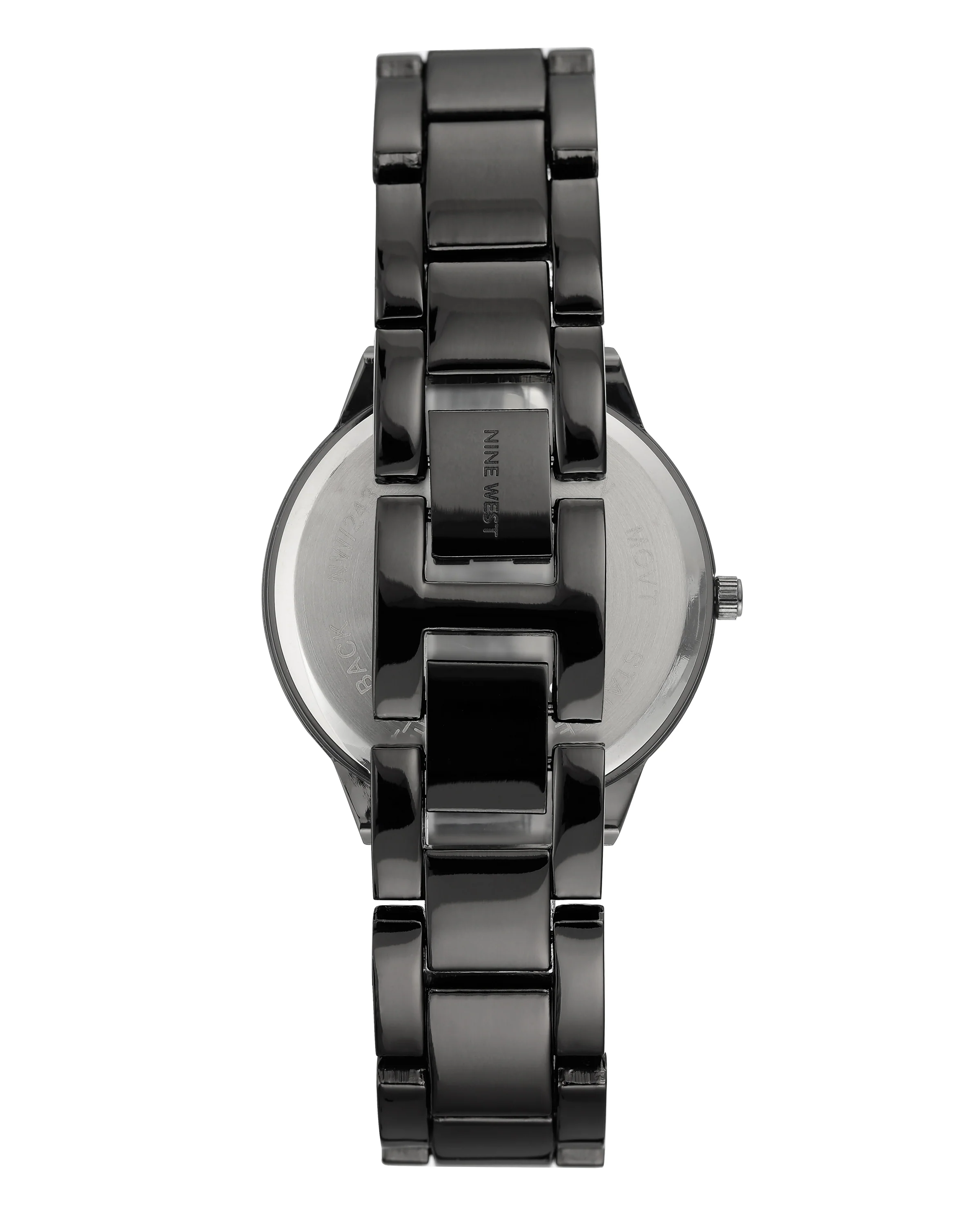 Gunmetal Bracelet Watch - Image 3