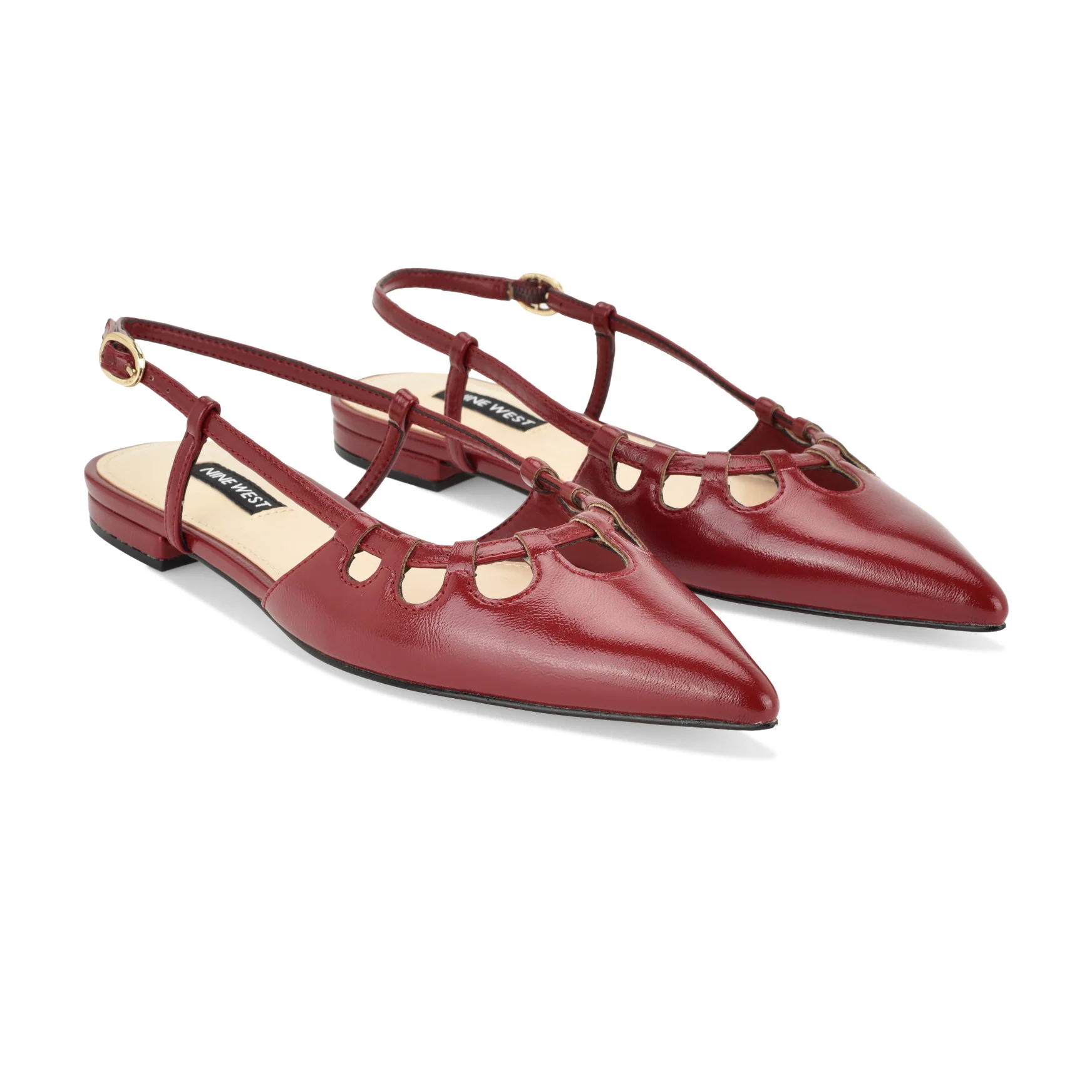 Harra Cutout Slingback Flats - Image 2