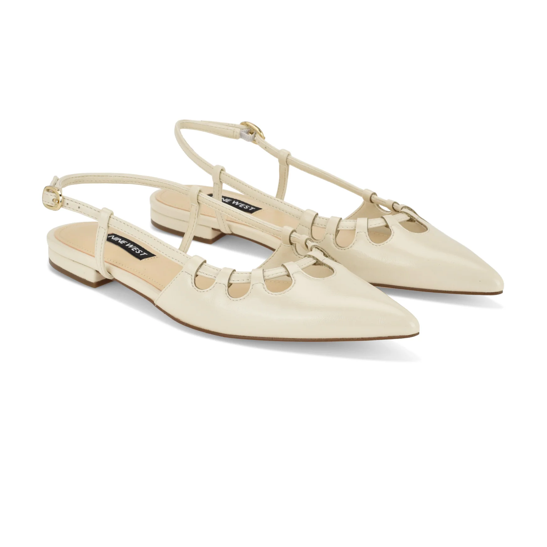 Harra Cutout Slingback Flats - Image 2