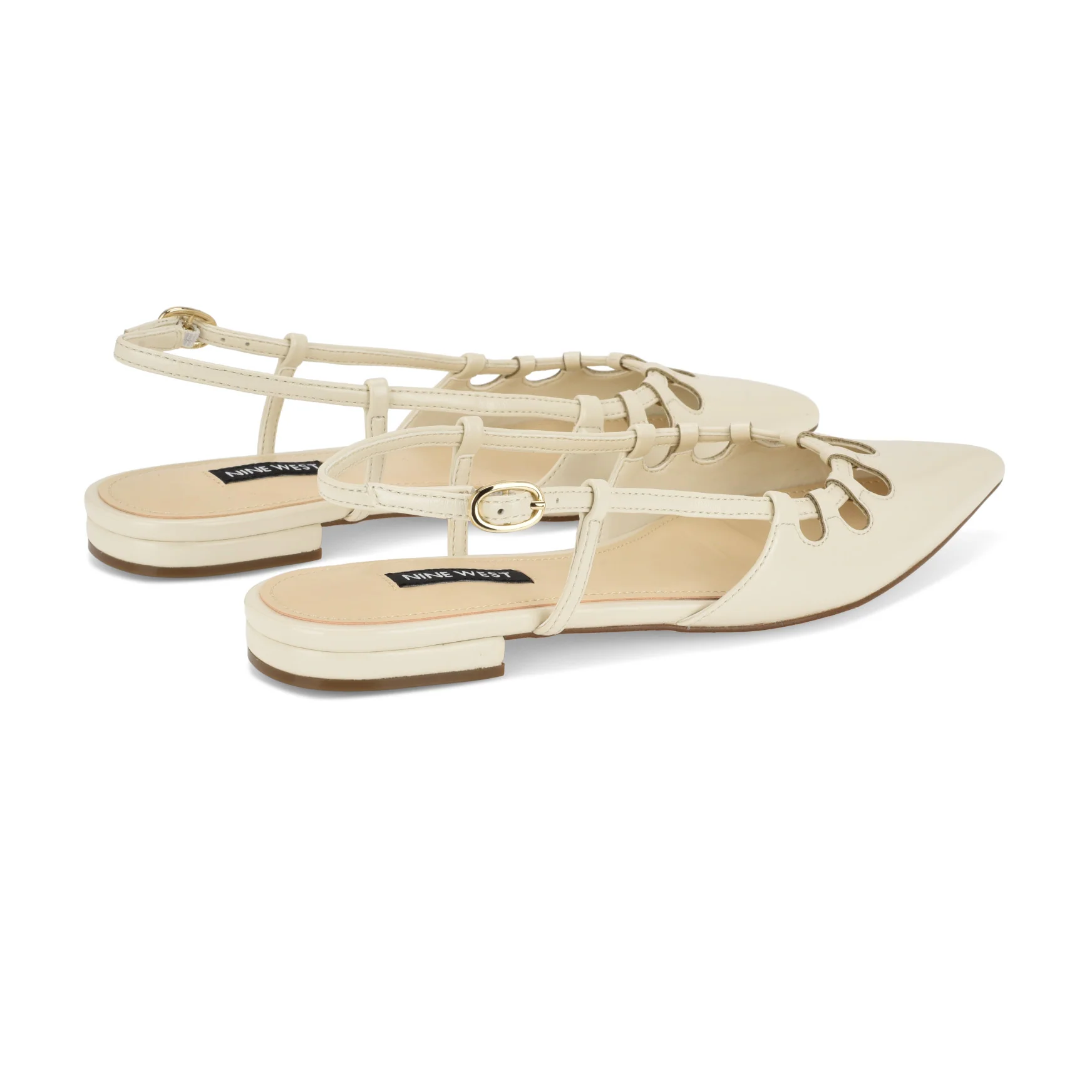 Harra Cutout Slingback Flats - Image 3