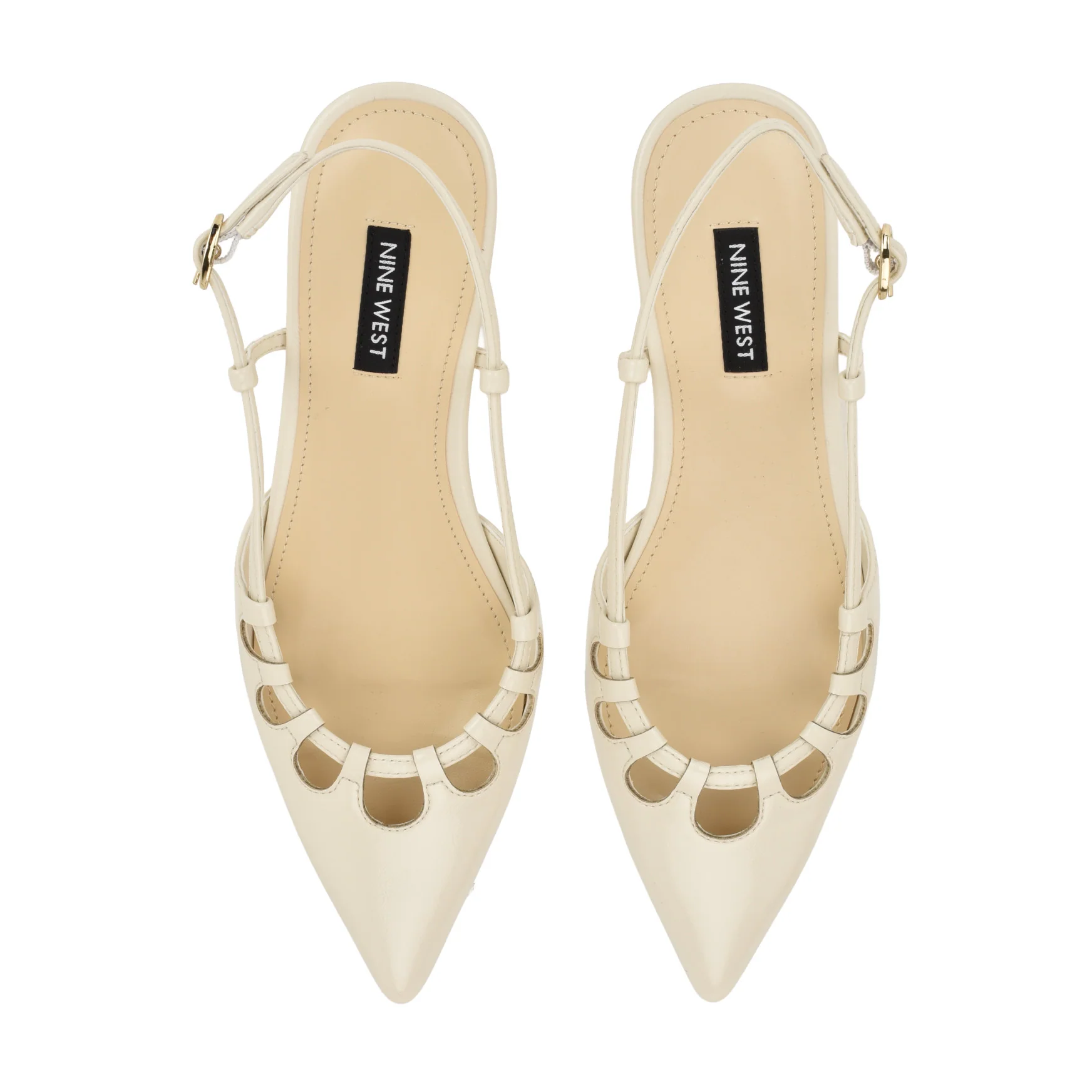 Harra Cutout Slingback Flats - Image 5