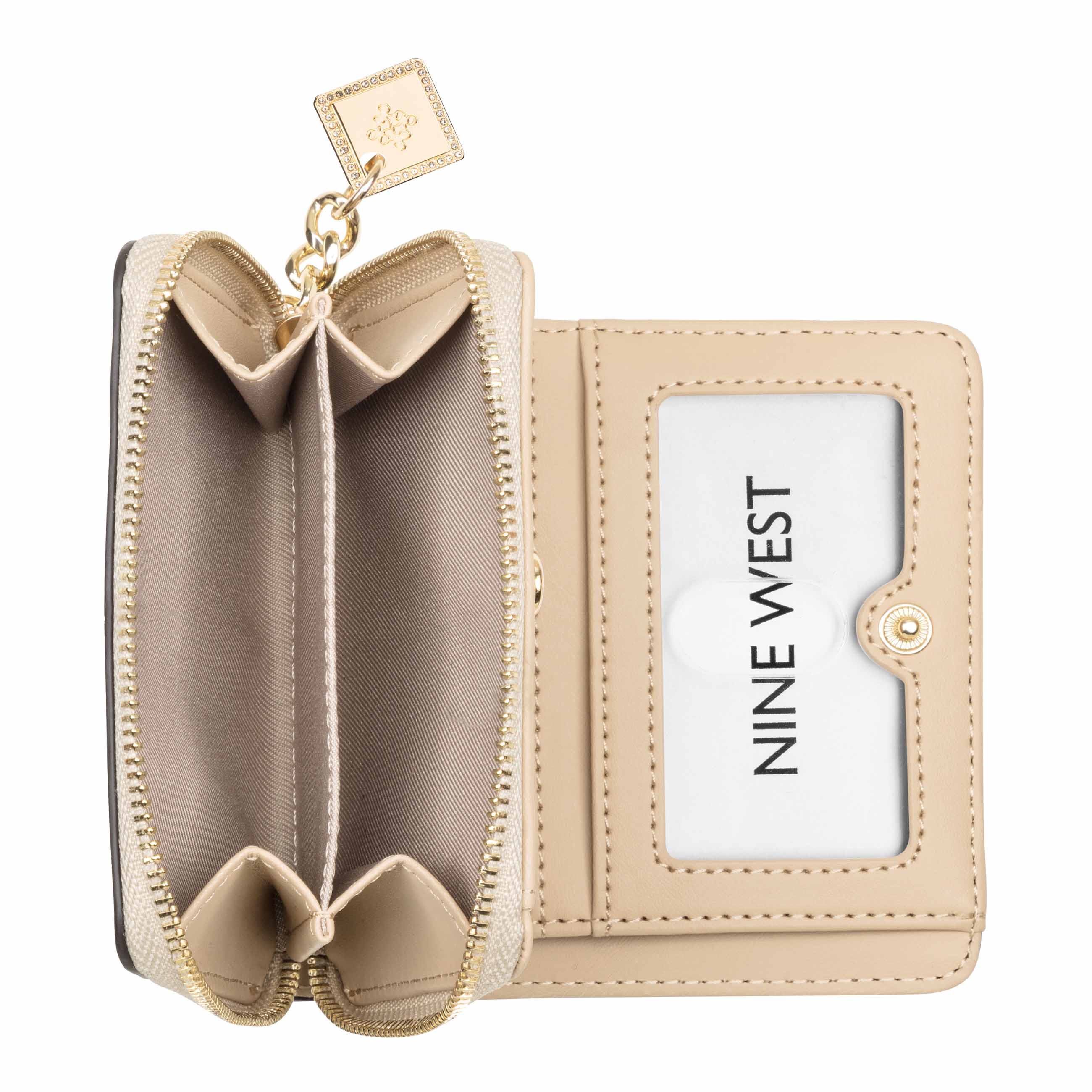 Kristina Zip Around Wallet with adornment - Image 4