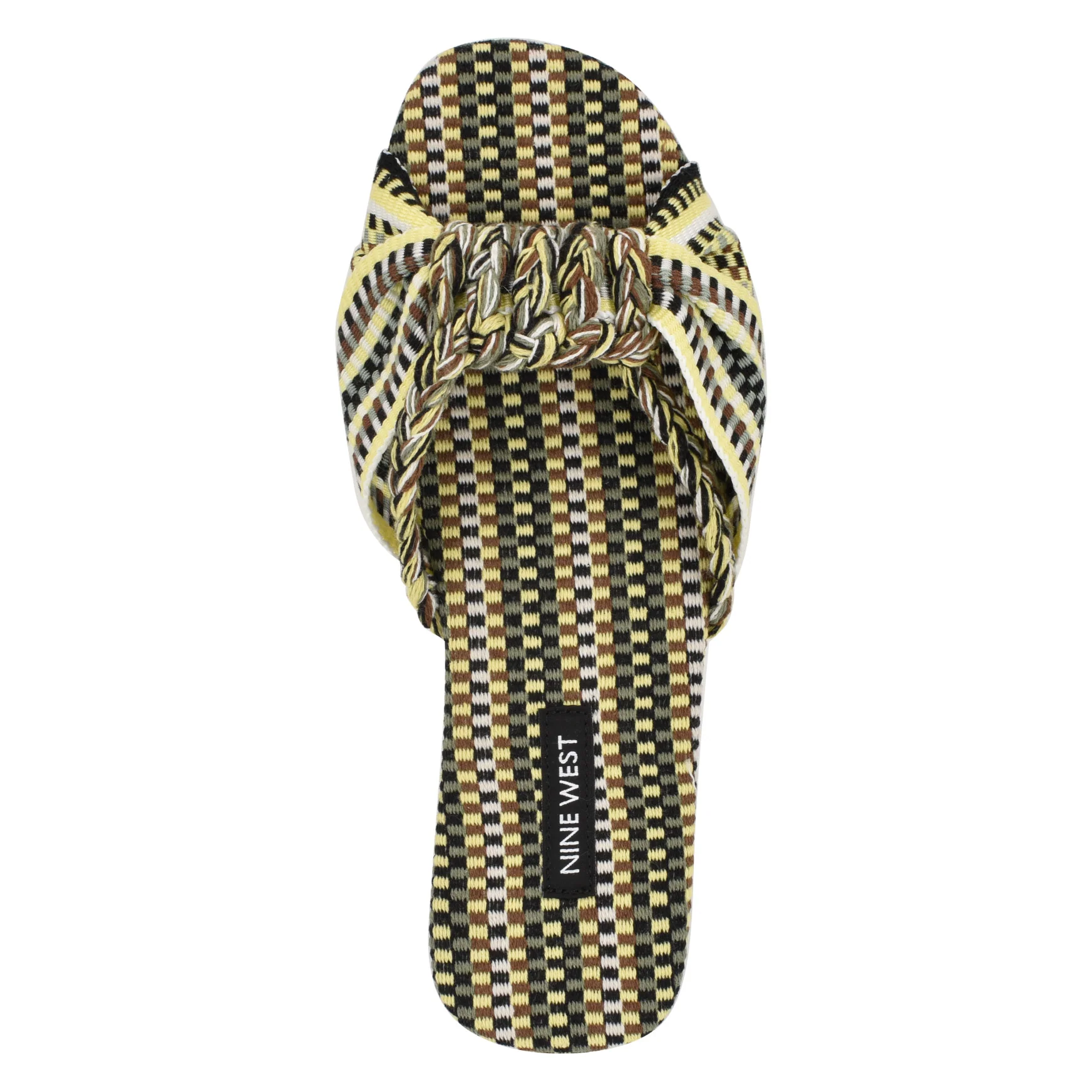 Lalta Knotted Flat Slide Sandals - Image 3