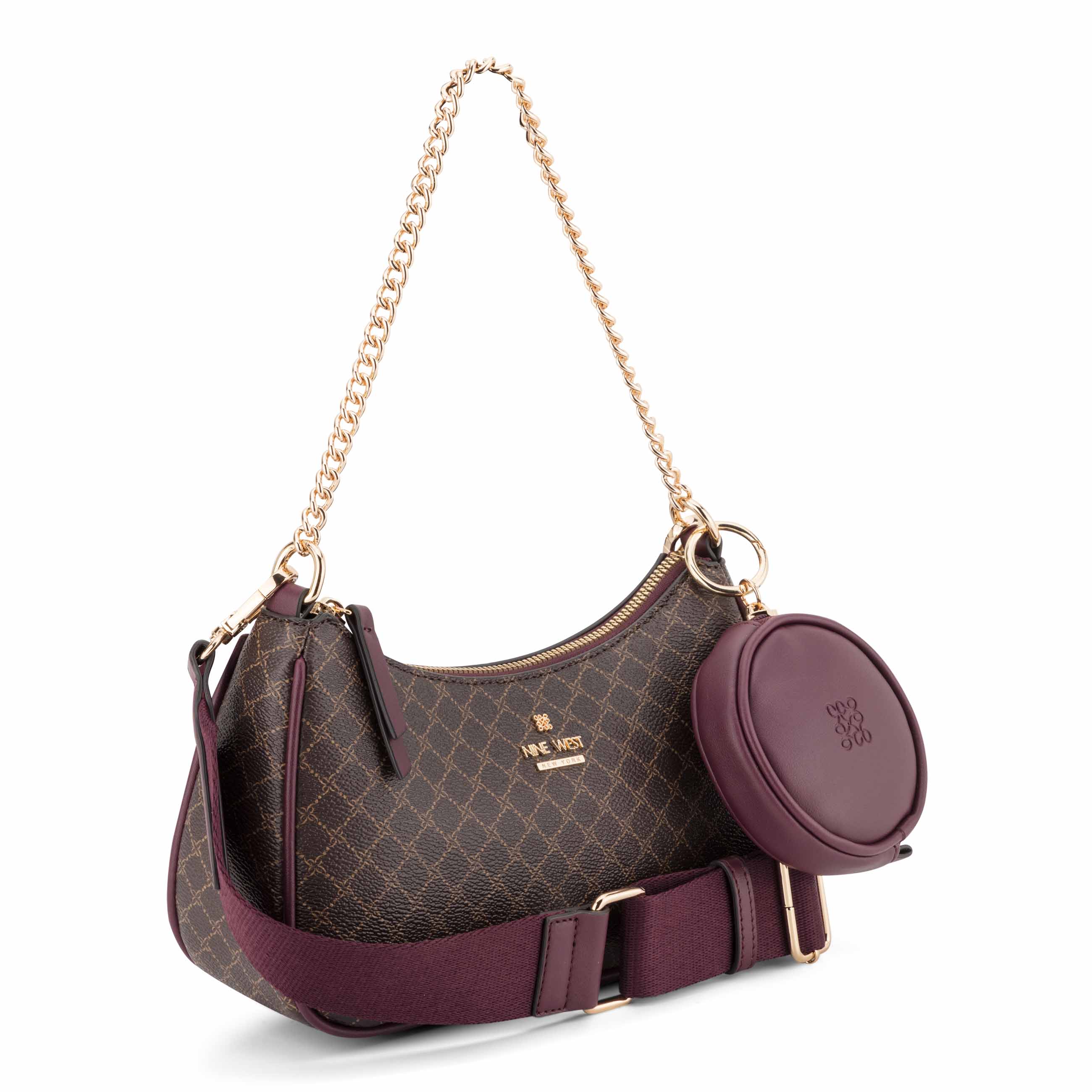 Luela Convertible Shoulder Crossbody Bag Duo with Pouch Gift Set - Image 2