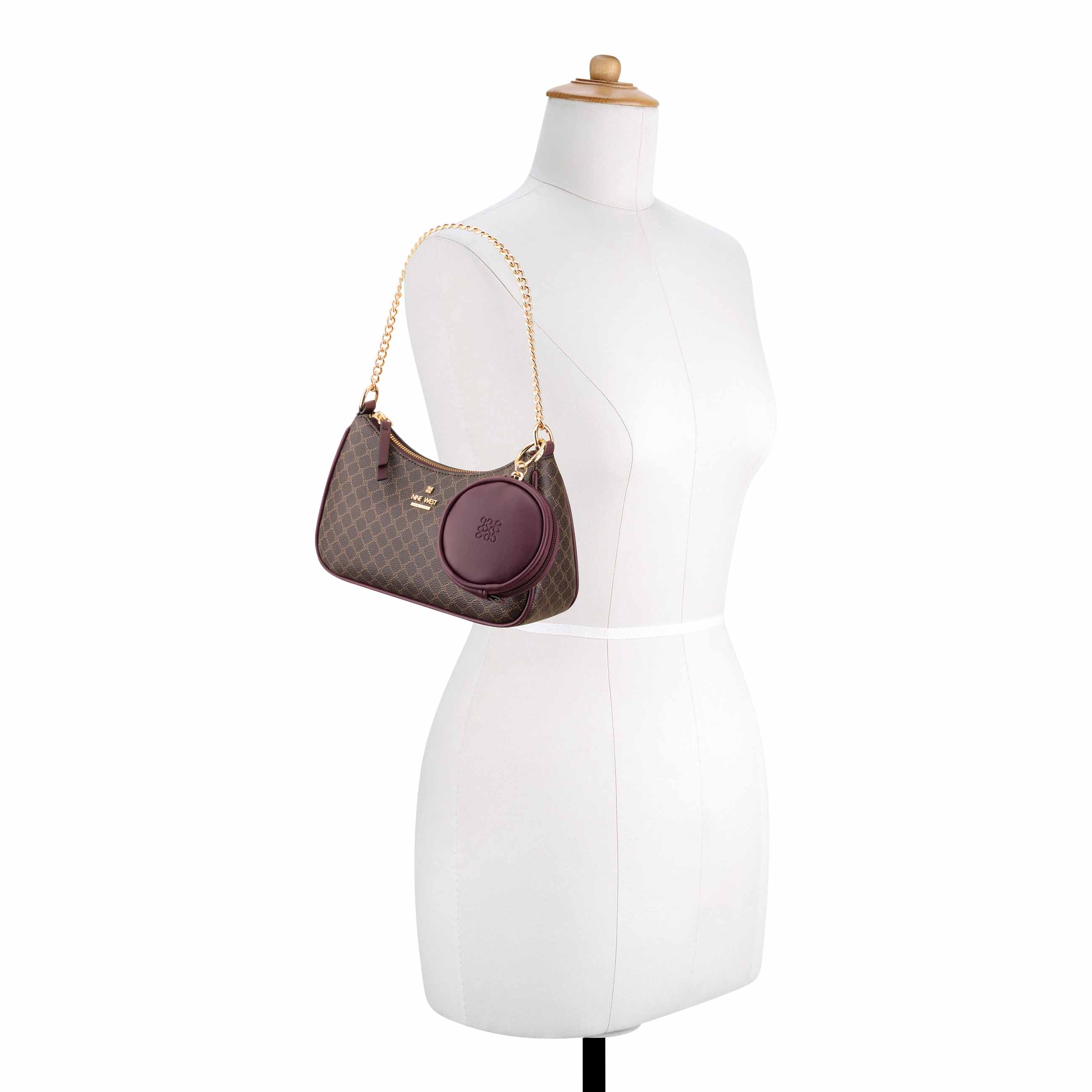 Luela Convertible Shoulder Crossbody Bag Duo with Pouch Gift Set - Image 6