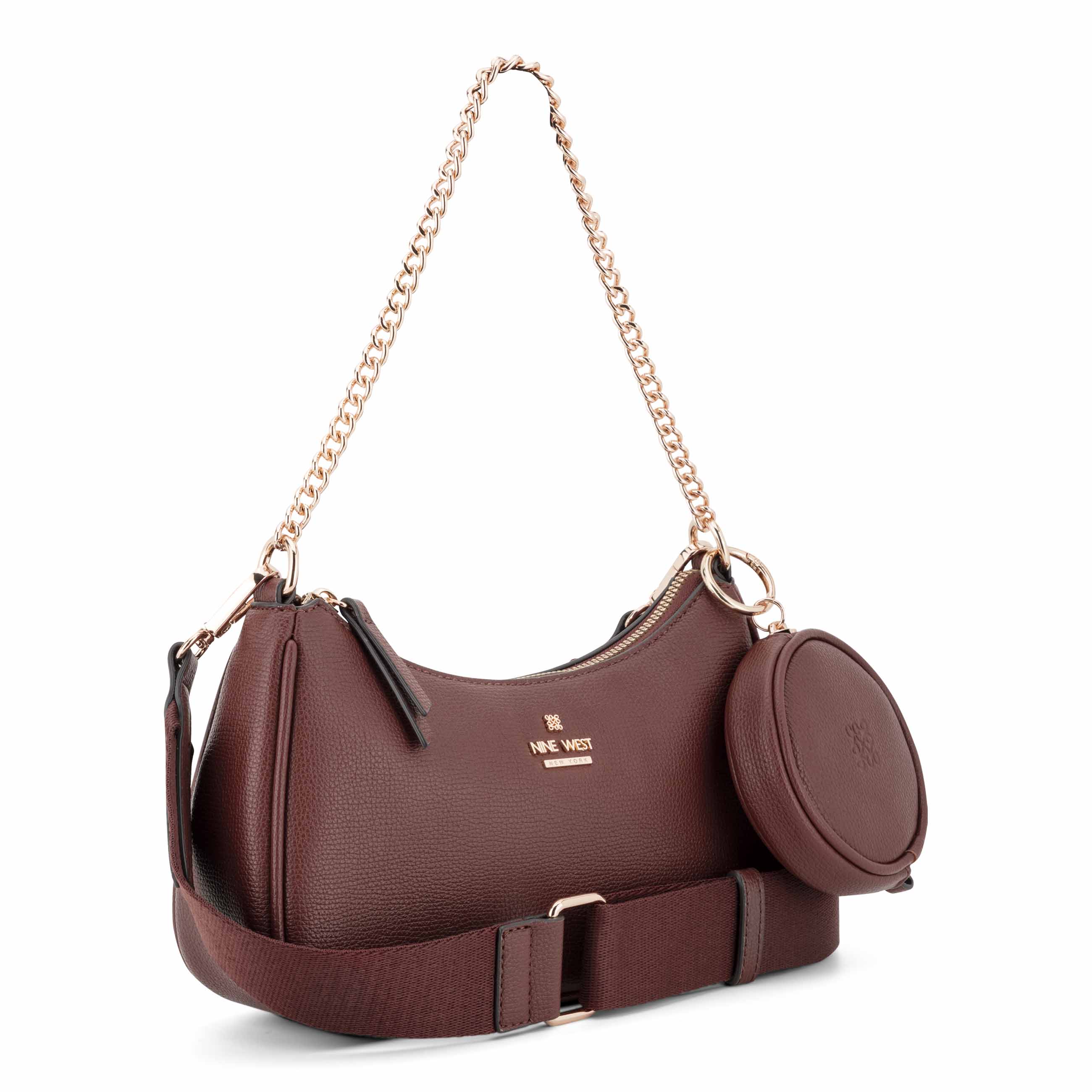Luela Convertible Shoulder Crossbody Bag Duo with Pouch Gift Set - Image 2