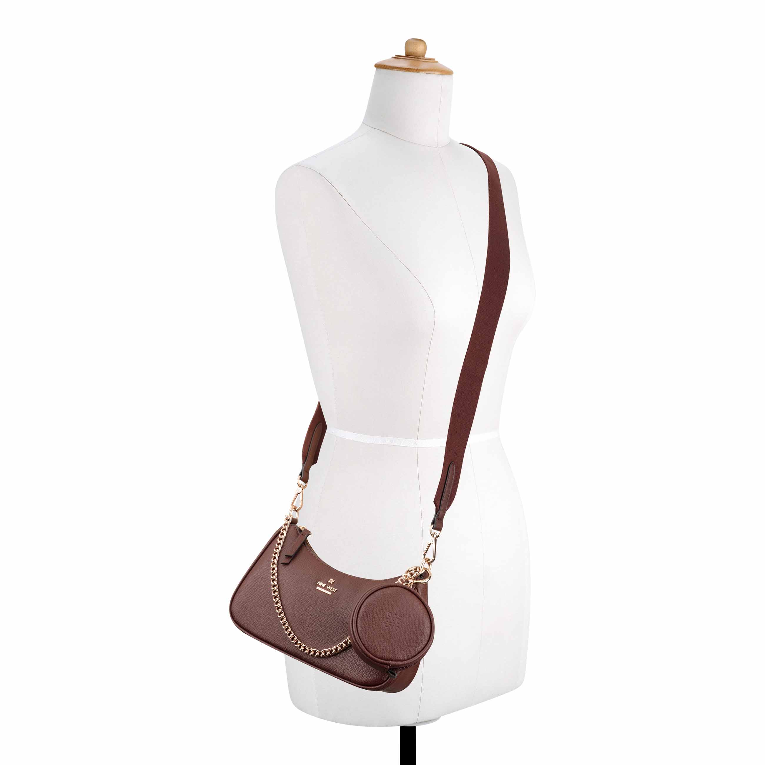 Luela Convertible Shoulder Crossbody Bag Duo with Pouch Gift Set - Image 5