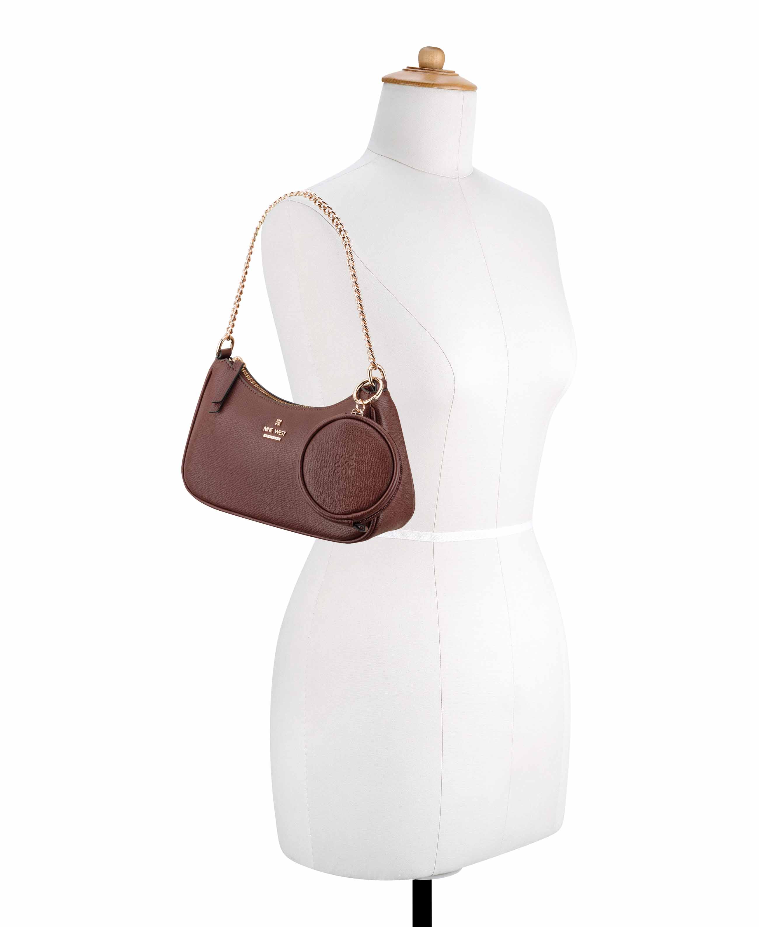 Luela Convertible Shoulder Crossbody Bag Duo with Pouch Gift Set - Image 6