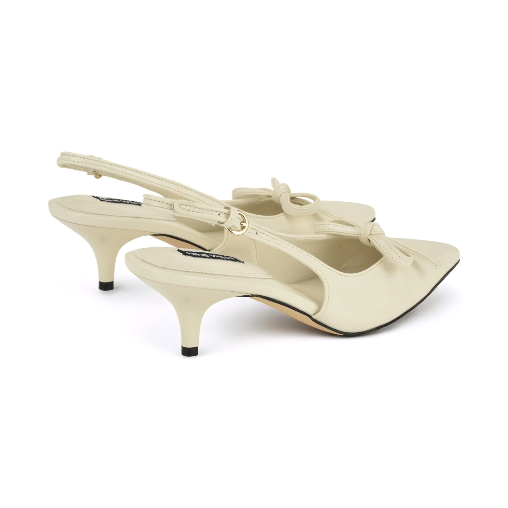 Lyrical Bow Slingback Pumps - Image 3