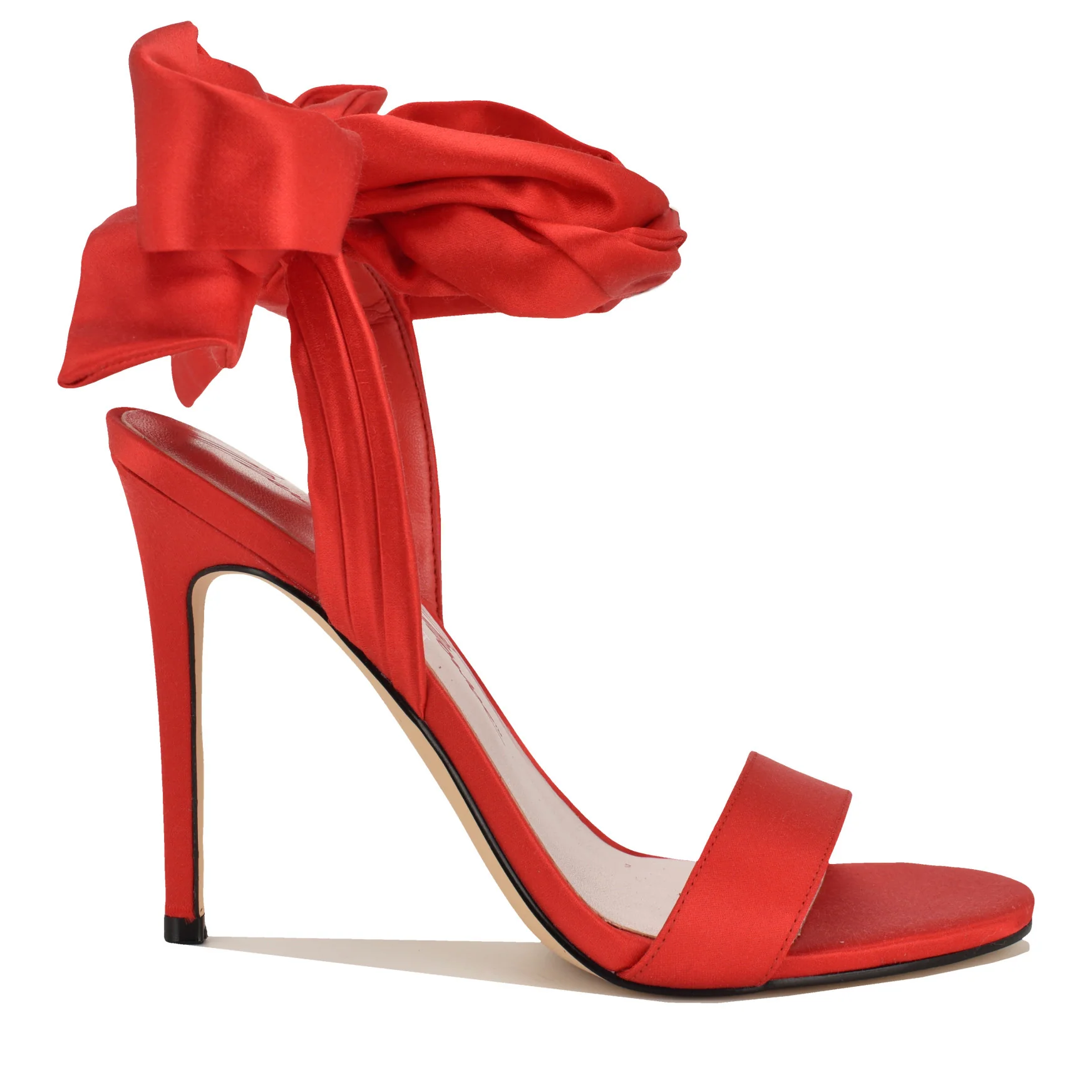 Marilyn Monroe M-Monroe Ankle Wrap Satin Sandals