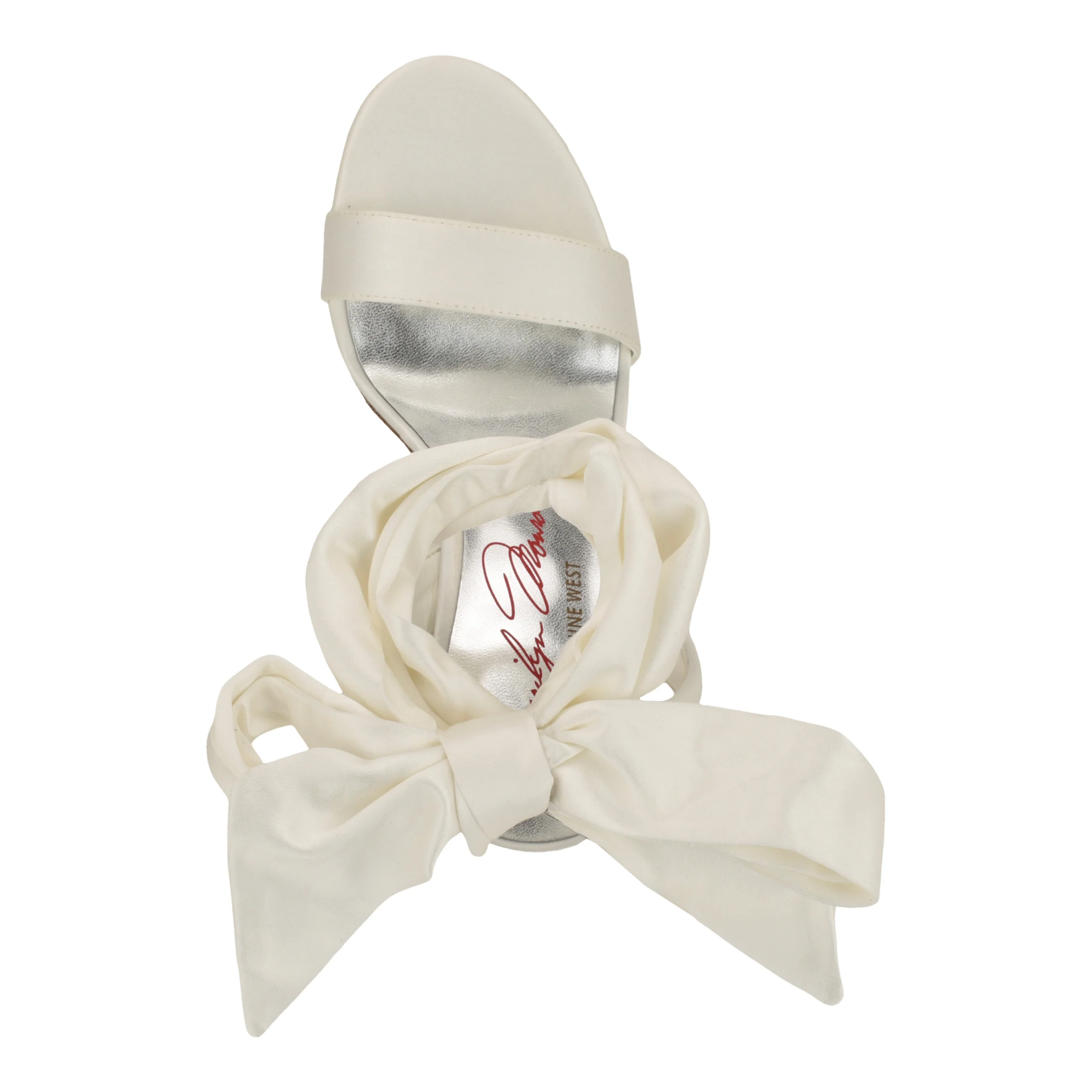 Marilyn Monroe M-Monroe Ankle Wrap Satin Sandals - Image 3
