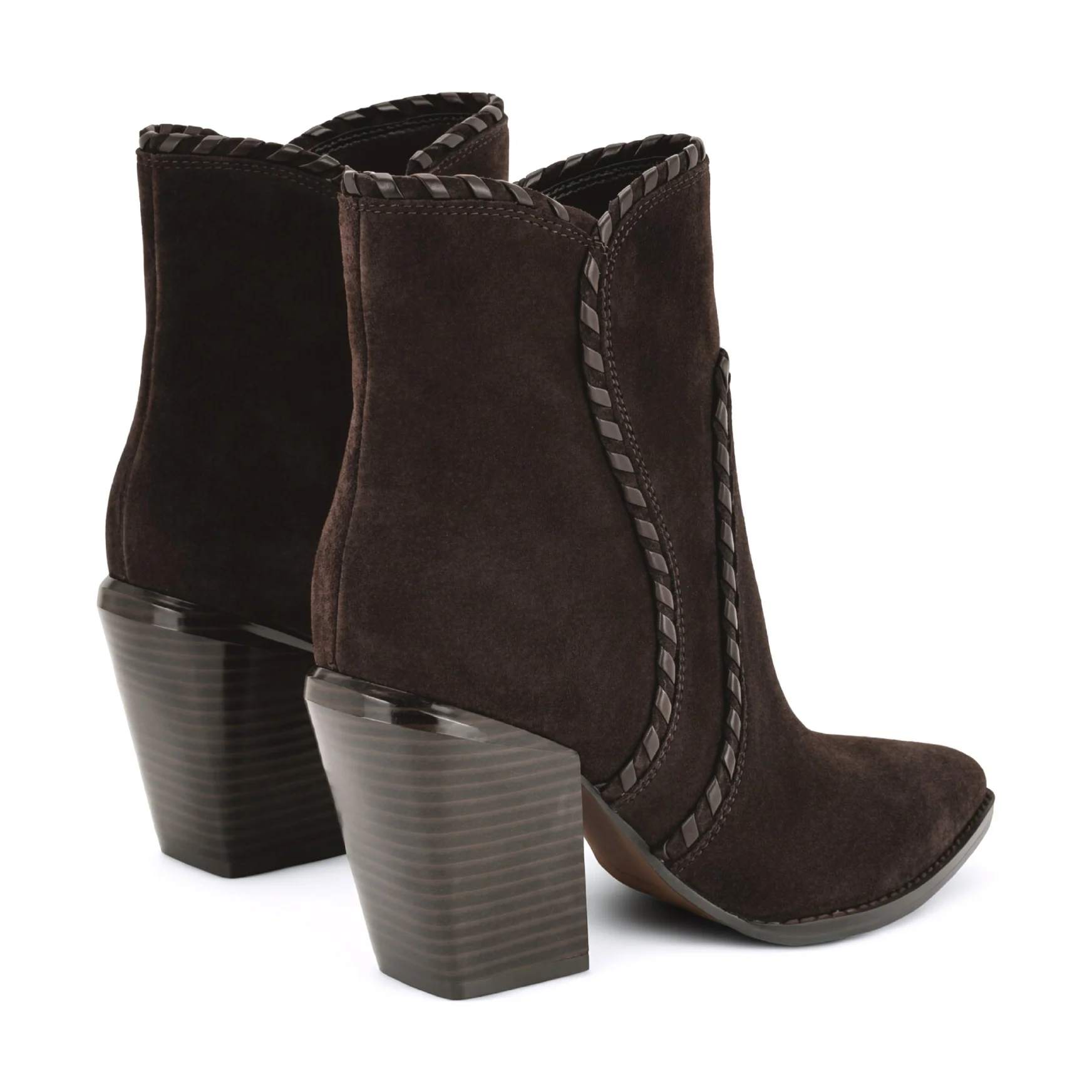 Raxton Leather Western Booties - Image 3
