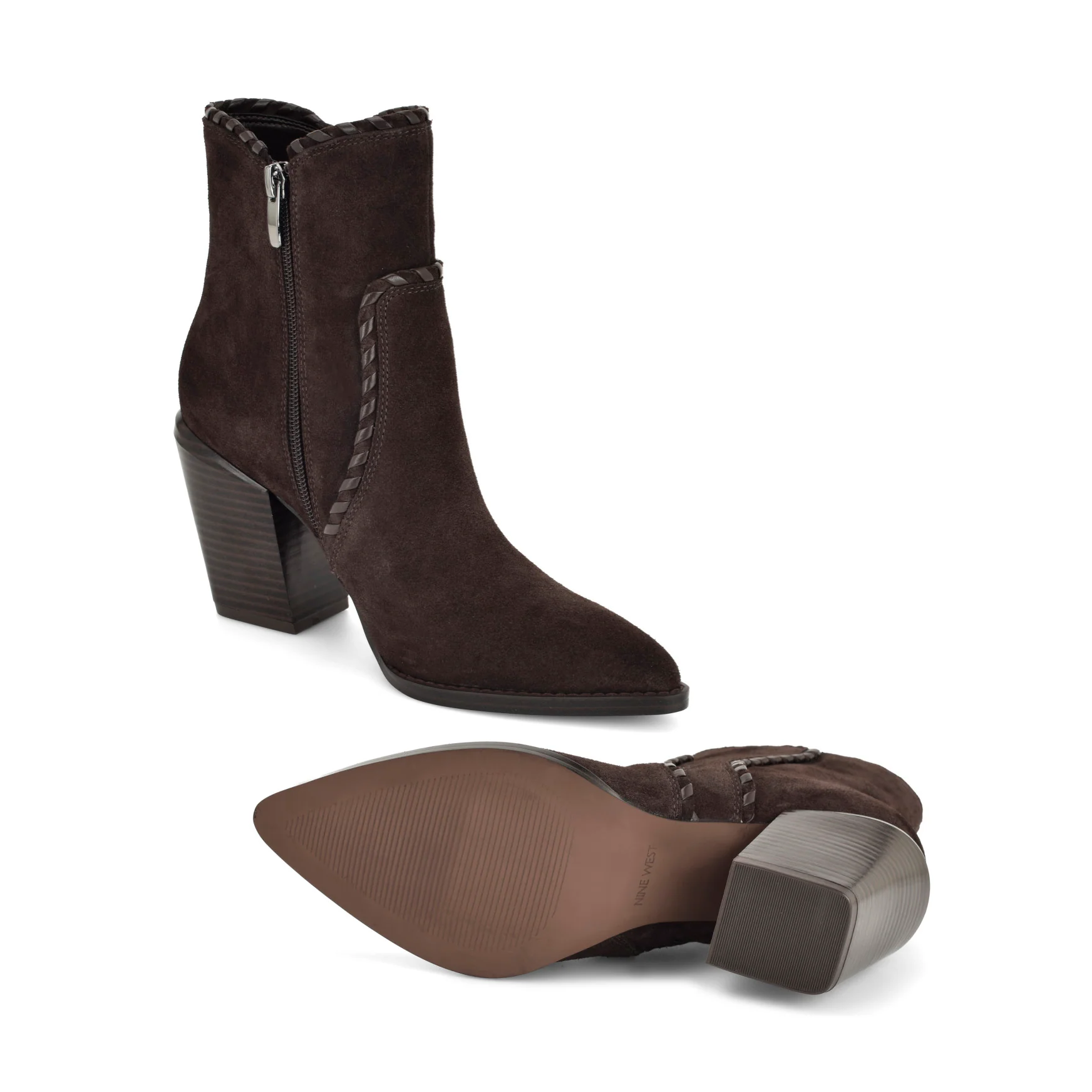 Raxton Leather Western Booties - Image 4