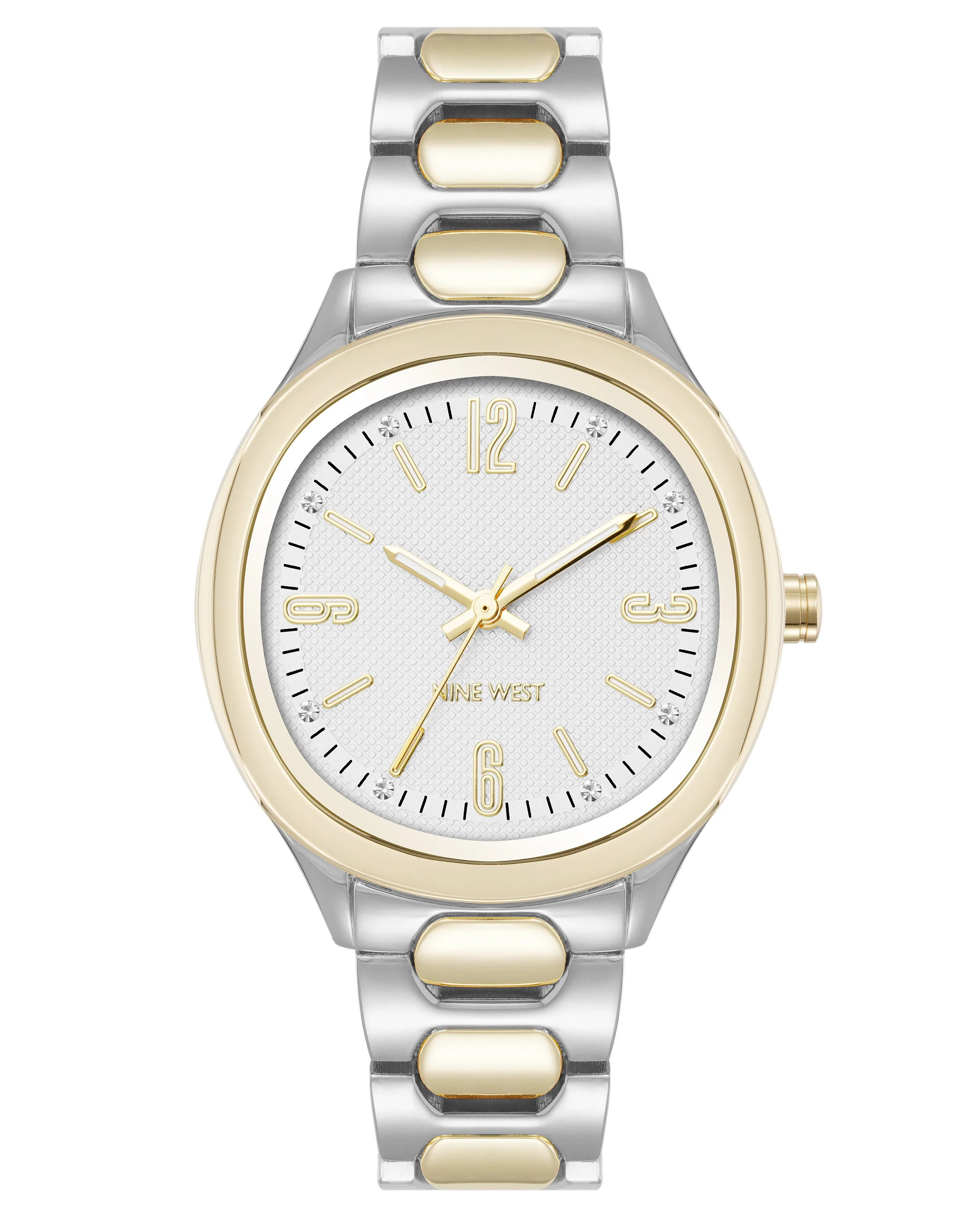 Round Link Bracelet Watch