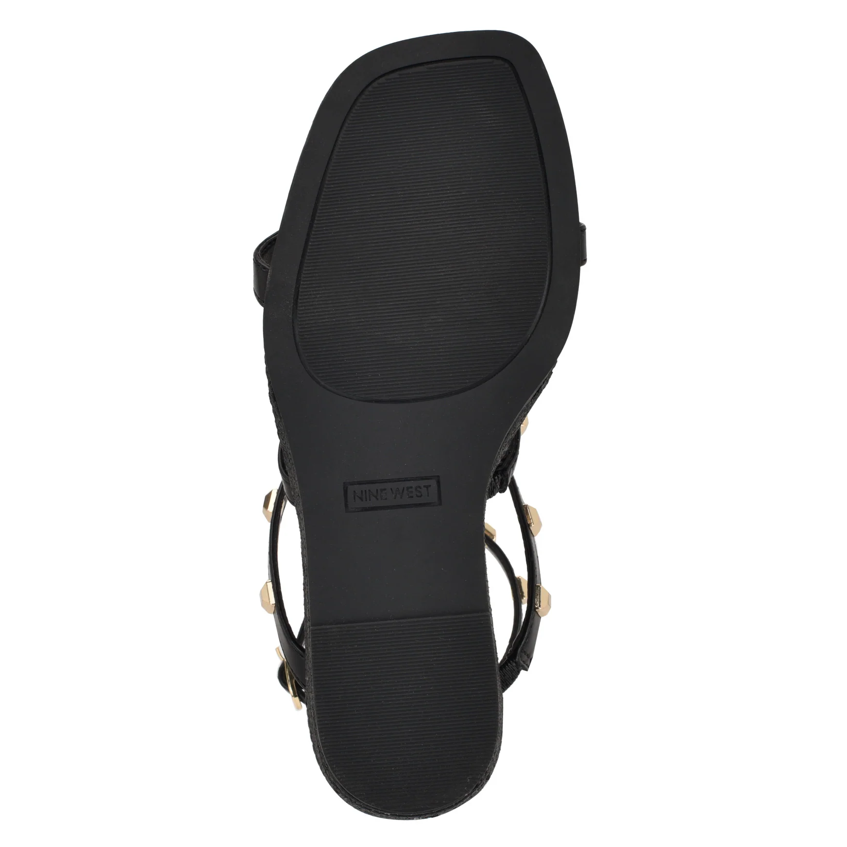 Sardis Studded Wedge Sandals - Image 5