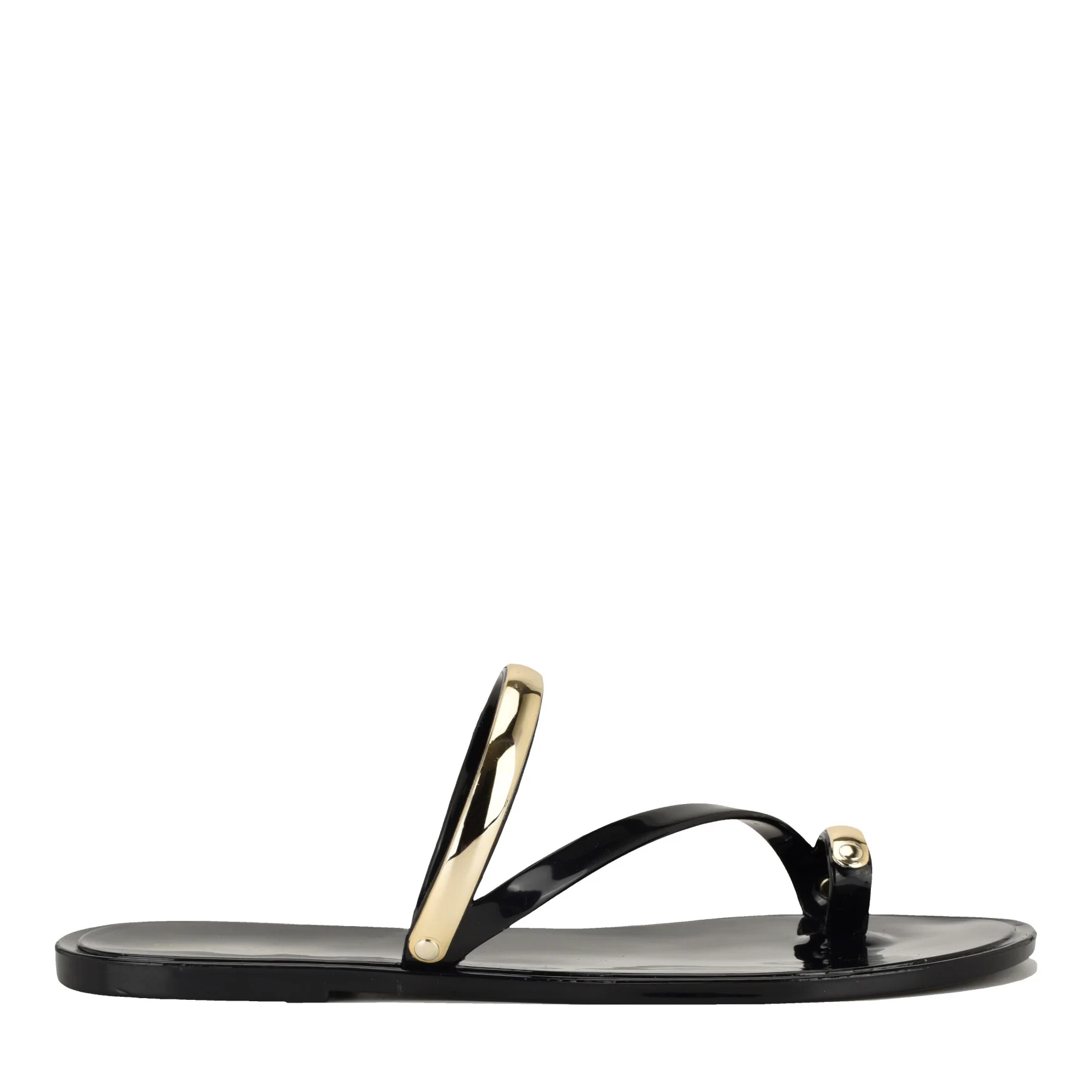 Seashell Jelly Flat Sandals