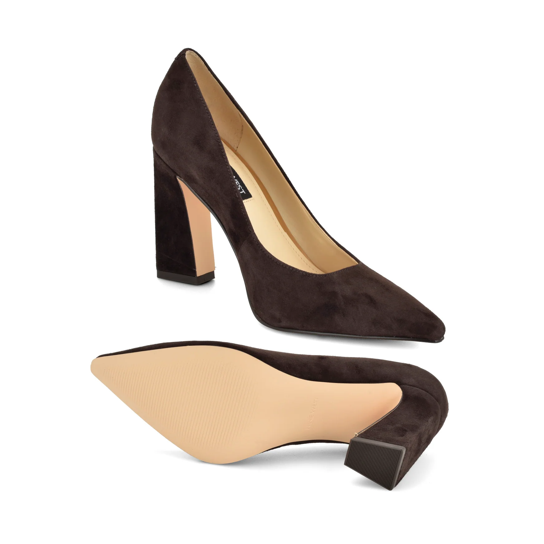 Tamant Block Heel Dress Pumps - Image 4