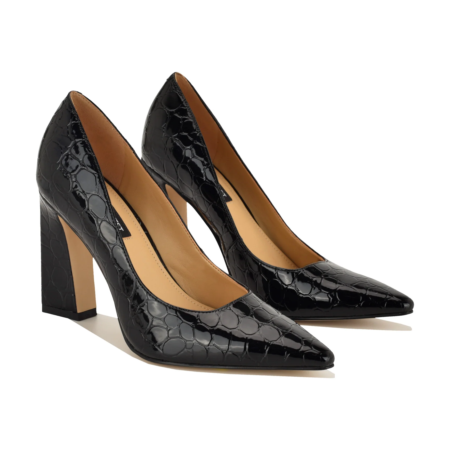 Tamant Block Heel Dress Pumps - Image 2