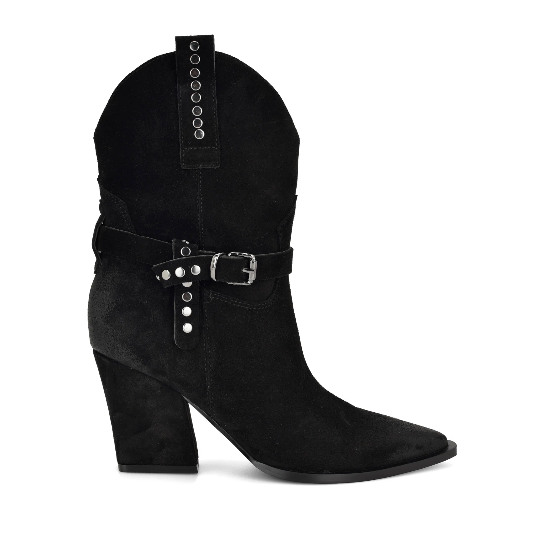 Weslie Leather Western Booties
